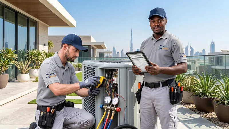 FixNEST Annual AC Maintenance Contract Services Dubai